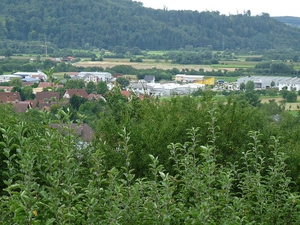 Blick auf Gewerbegebiet