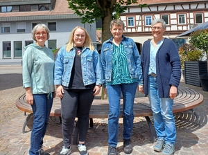 4 Teammitglieder des Familienpflege-Teams