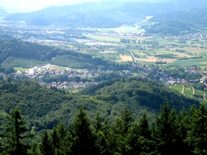 Blick vom Hohen Horn auf Ohlsbach